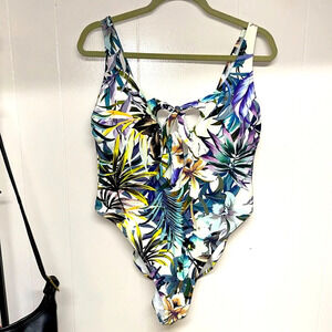 Sun & Sea One Piece Floral Swimsuit Sz14